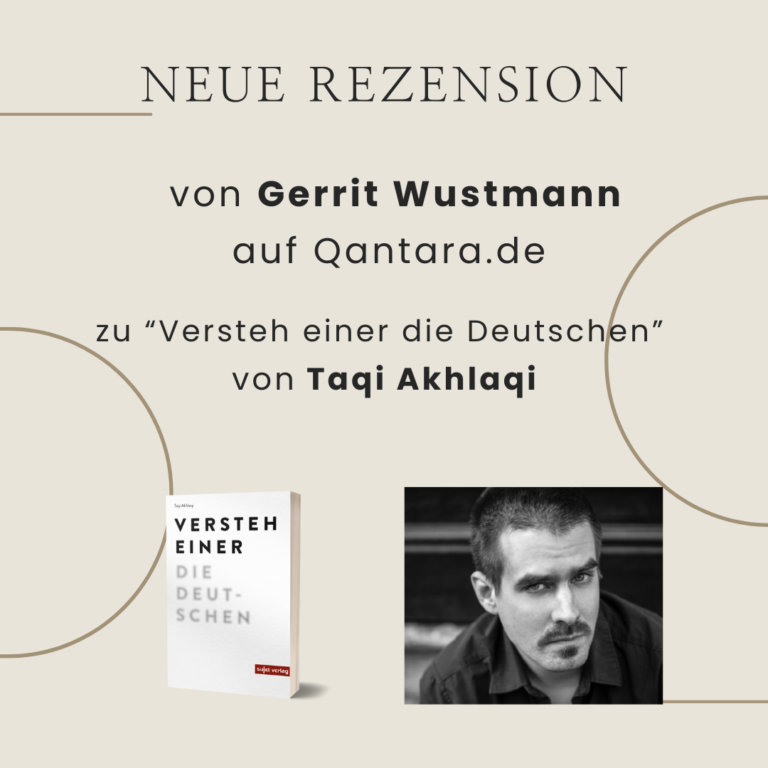 Rezension von Gerrit Wustmann zu „Versteh einer die Deutschen”